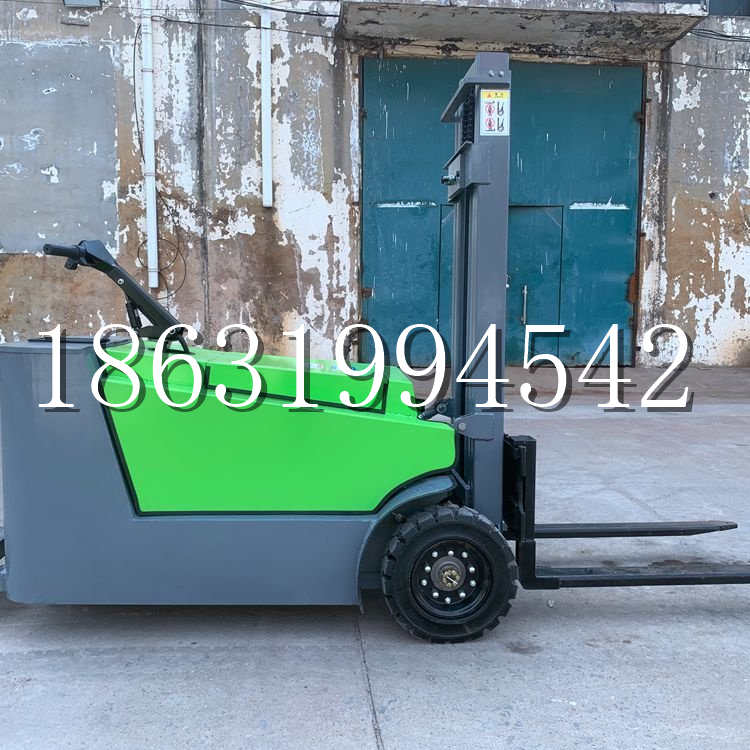富县小型电动叉车1吨2吨步行站驾式电瓶堆高充电装卸车液压升降车铲车